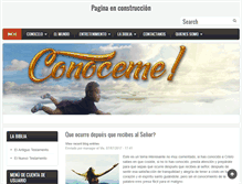 Tablet Screenshot of conociendoadios.com